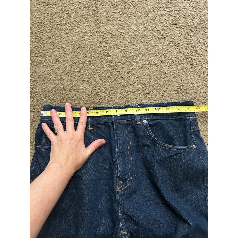 Madewell The Vintage Flare Jean Dark Indigo High Rise Denim Pants Womens 29 - Picture 10 of 13